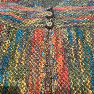 Talbots Multicolor Knit Cardigan petite